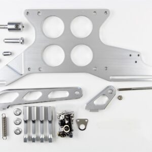 Push/Pull Throttle Cable Mounting Bracket And Spring Return Kit