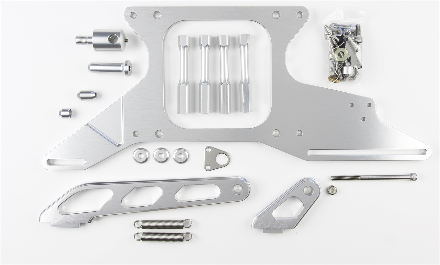 Push/Pull Throttle Cable Mounting Bracket And Spring Return Kit