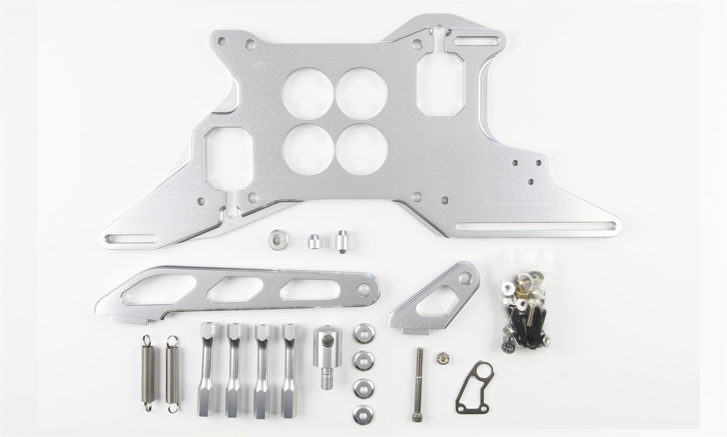 Push/Pull Throttle Cable Mounting Bracket And Spring Return Kit