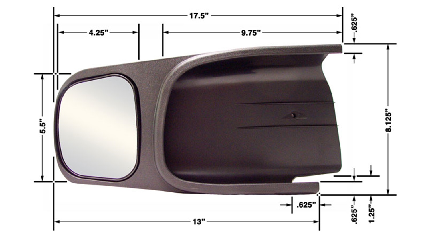 Custom Towing Mirror Set - Image 3