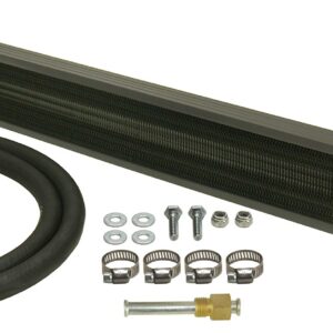 2 Pass 24in. Series 7000 Copper/Aluminum Frame Rail Transmission Cooler; 11/32in