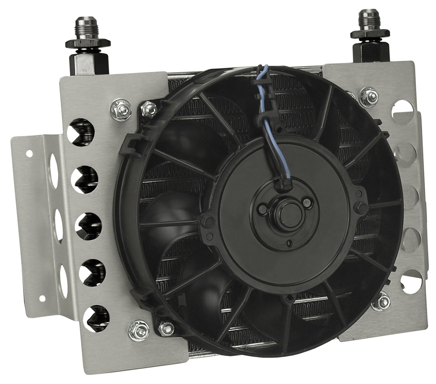 15 Row Atomic Cool Plate/Fin Remote Transmission Cooler Kit;-6AN