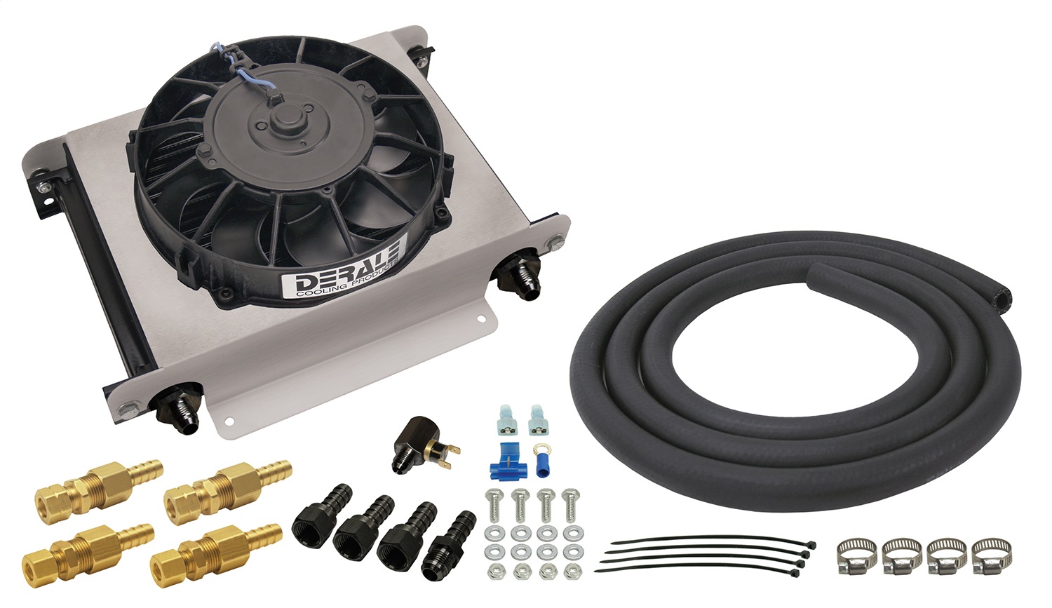 25 Row Hyper-Cool Remote Transmission Cooler Kit;-6AN