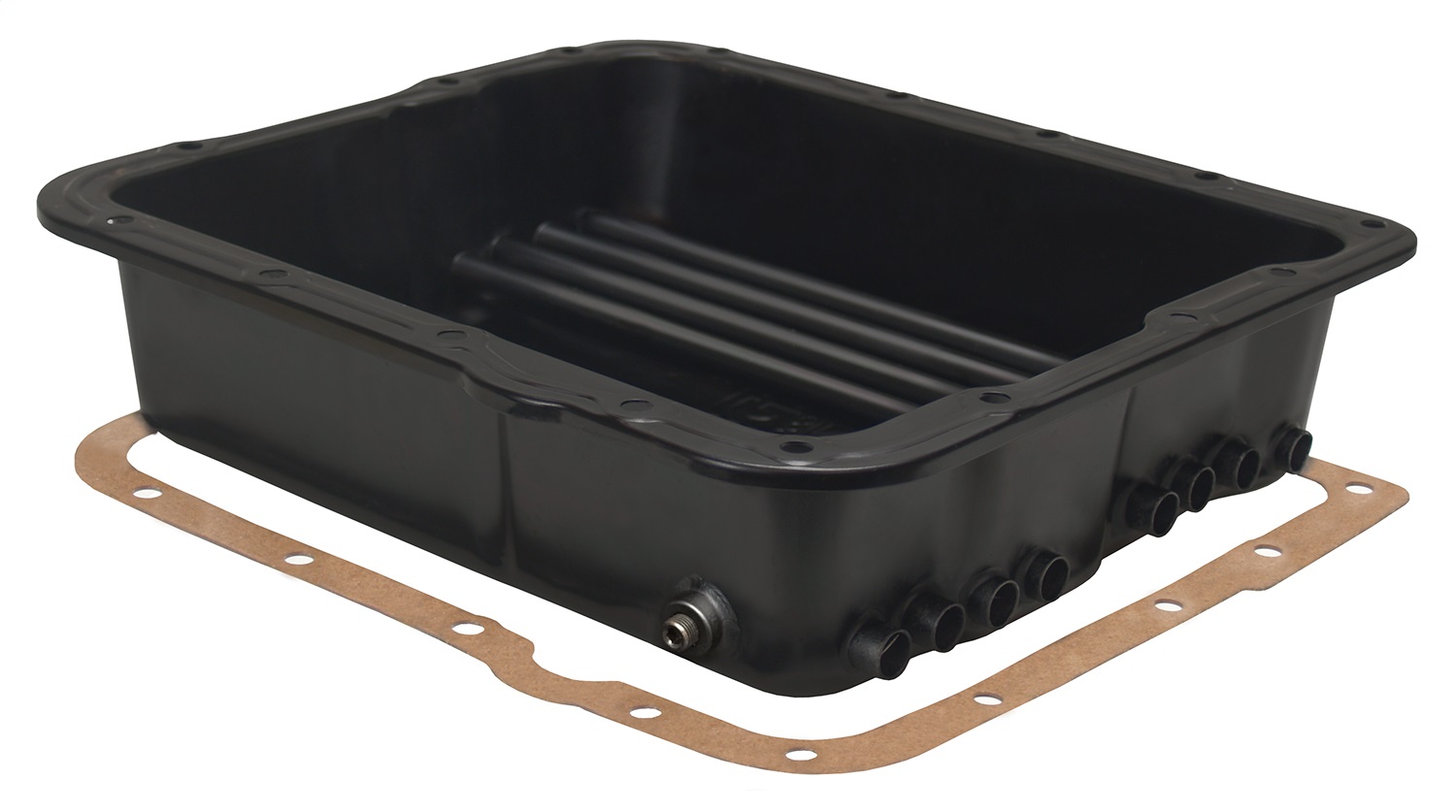 Transmission Cooling Pan; Reduces Fluid Temps up to 50deg.F; Increase Capacity