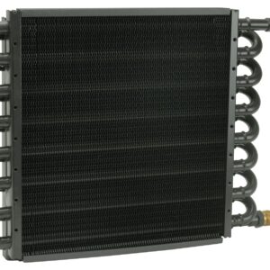 16 Pass 16in. Tube/Fin Electra-Cool Replacement Cooler;-8AN