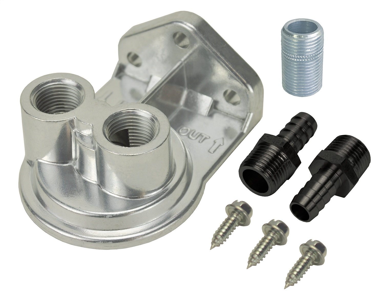 Single Ports Up 1/2in. NPT Filter Mount Kit