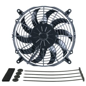 10in. High Output Curved Blade Electric Puller Fan