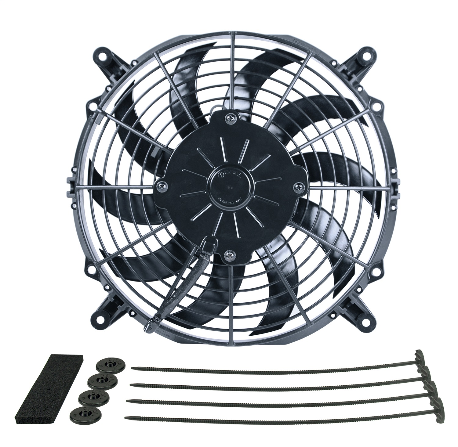 10in. High Output Curved Blade Electric Puller Fan