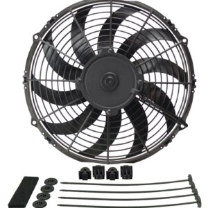 12in. High Output Curved Blade Electric Puller Fan