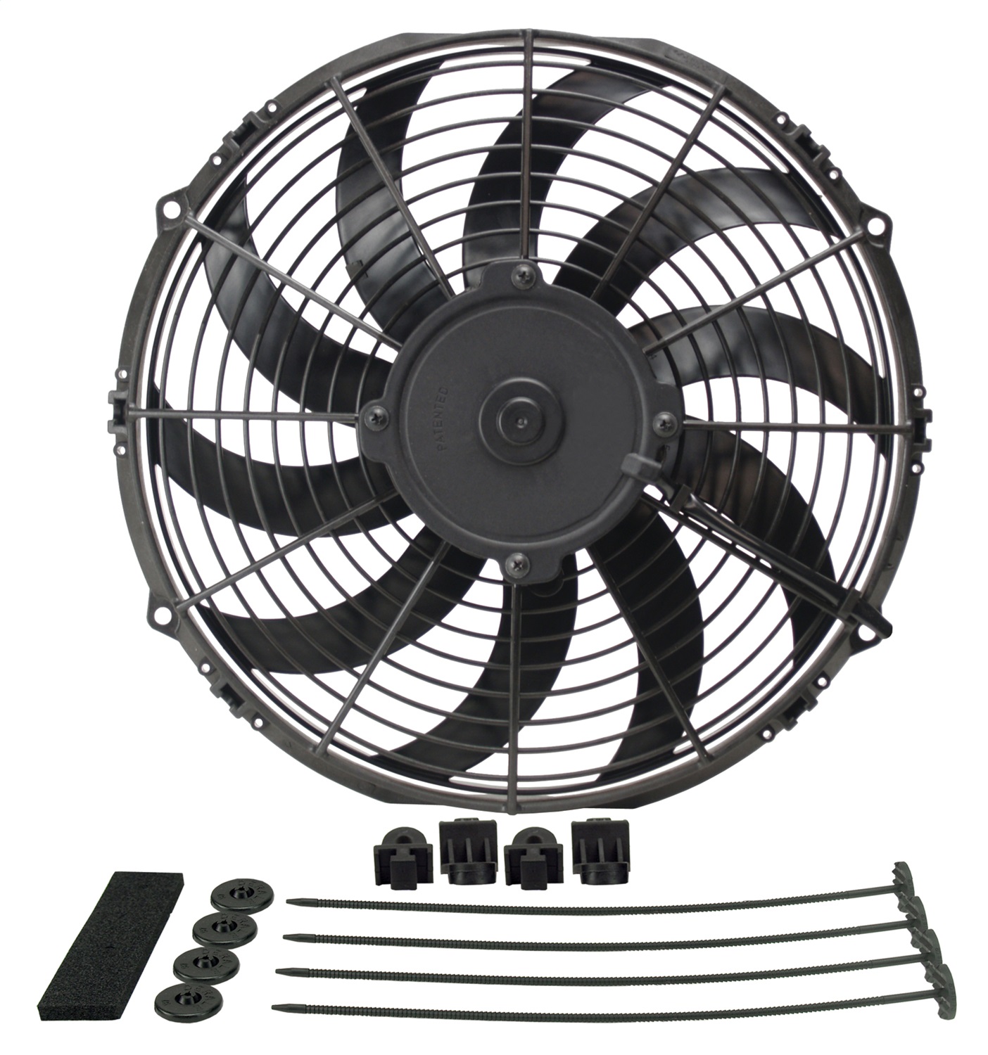 12in. High Output Curved Blade Electric Puller Fan