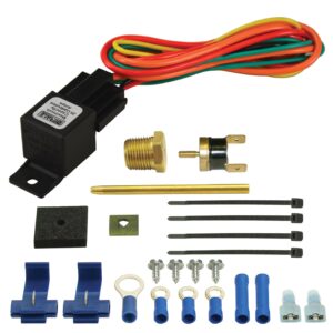 Premium Single Stage 180deg.F Dual-Probe Fan Controller; 25 Amp