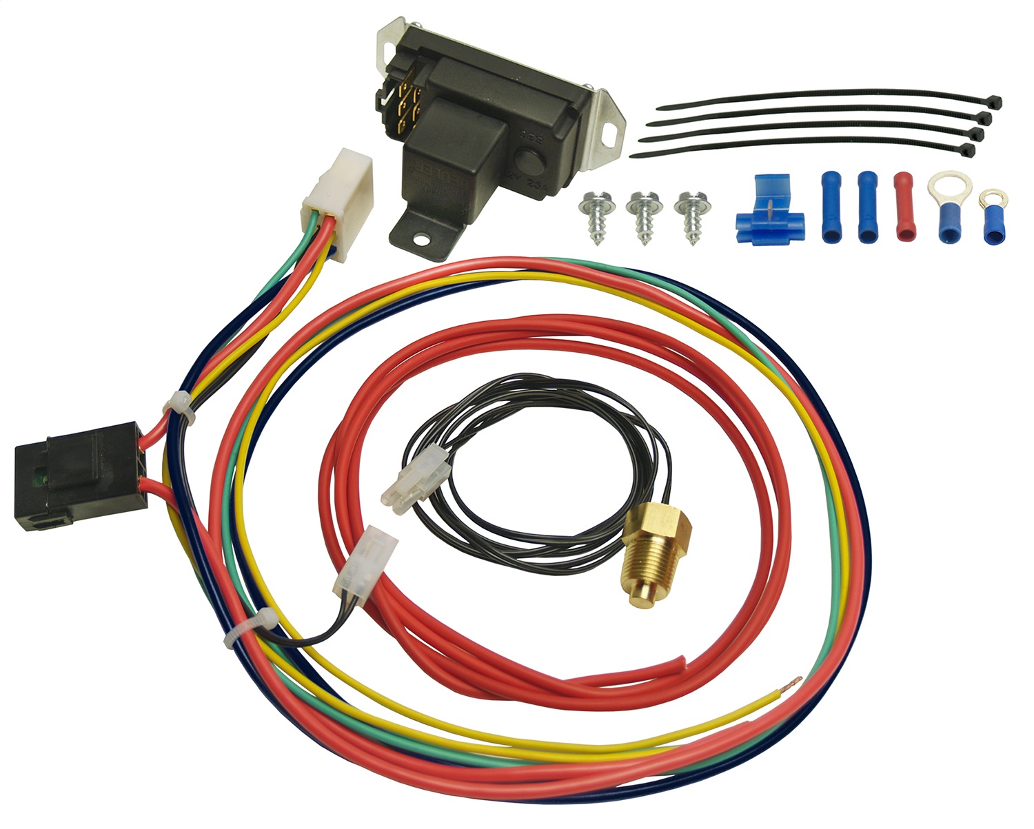 Adjustable Electric Fan Controller; 3/8in. NPT Thread In Probe