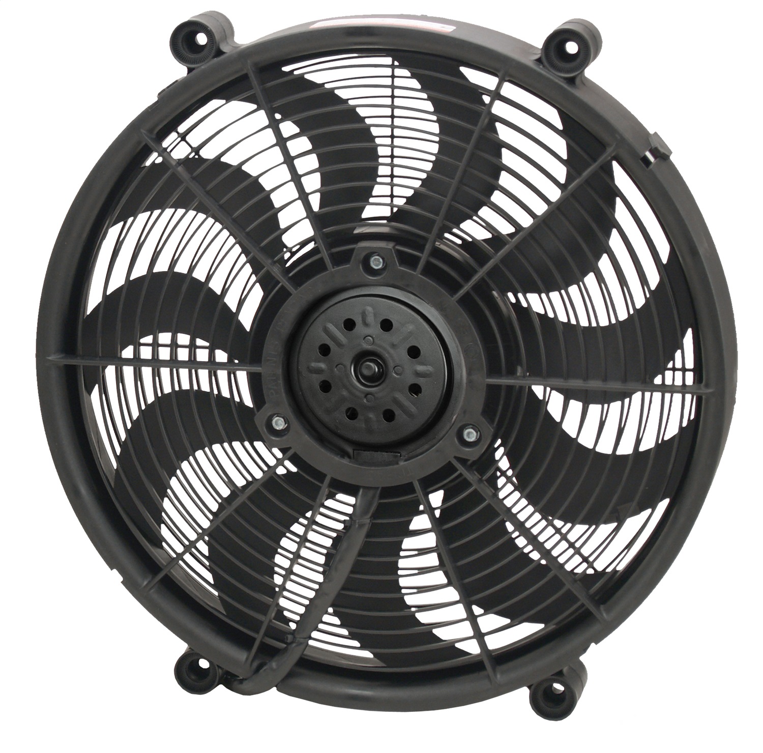 17in. High Output Single RAD Pusher/Puller Fan with Standard Mount Kit