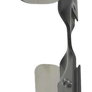 19in. Heavy Duty Stainless Steel Standard Rotation Flex Fan; Black Hub