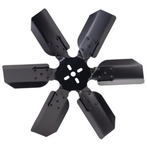 19in. Standard Rotation Rigid Race Fan; Steel Blade