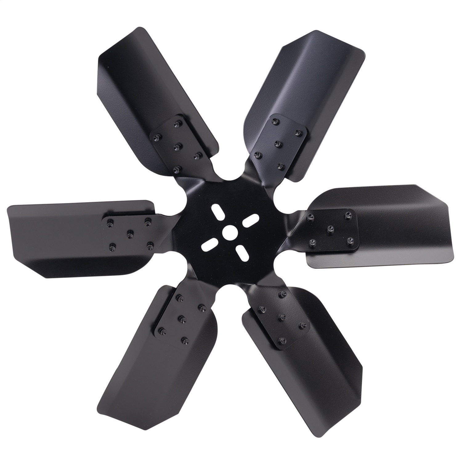 19in. Standard Rotation Rigid Race Fan; Steel Blade