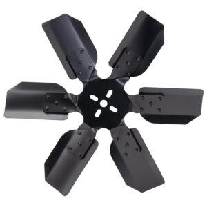 17in. Reverse Rotation Rigid Race Fan; Steel Blade