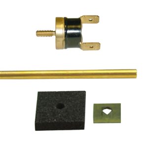Standard Single Stage 180deg.F Fan Controller with Thread In Probe; 15 Amp