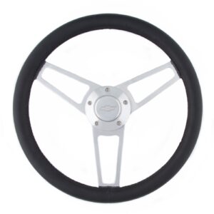 Billet Series Leather Wheel and Installation Kit Billet Series Leather Wheel and Installation Kit
