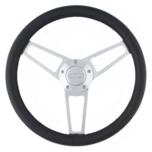 Billet Series Leather Wheel and Installation Kit Billet Series Leather Wheel and Installation Kit
