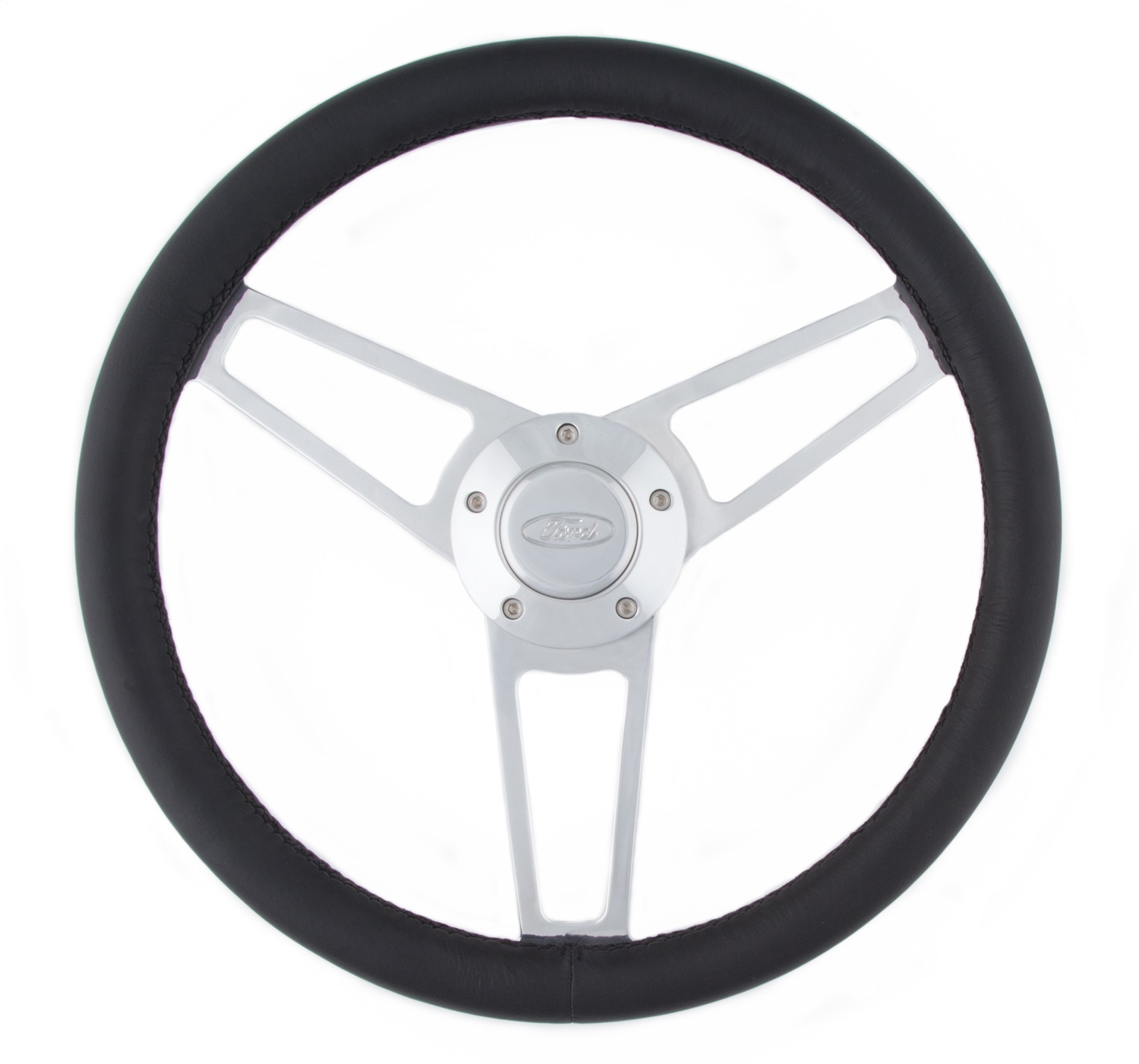 Billet Series Leather Wheel and Installation Kit