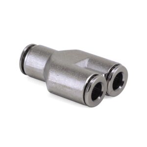 Y-Tee 1/4in. Tube x 1/4in. Tube x 1/4in. Tube