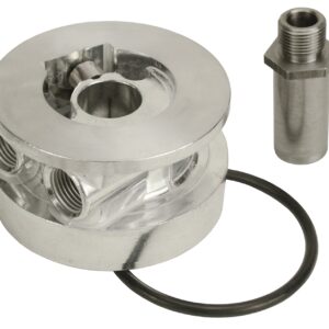 GM Thermostatic Sandwich Adapter with 1/2in. NPT Ports