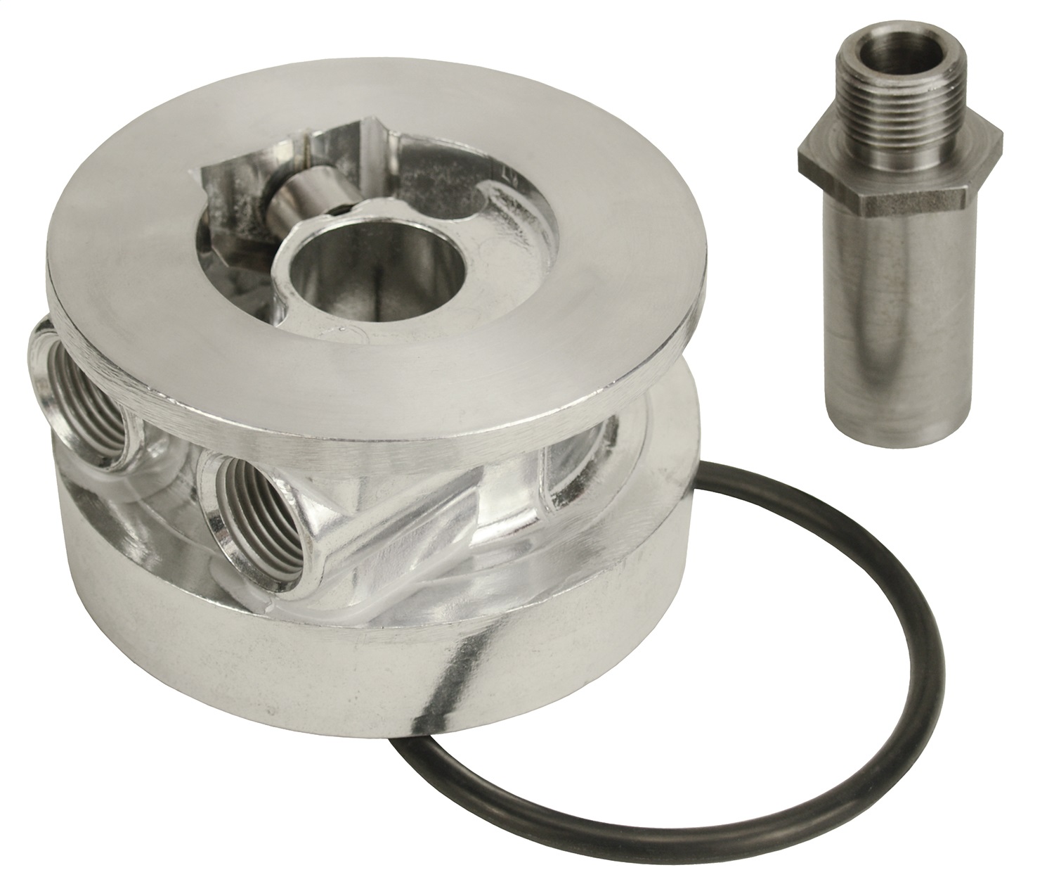 GM Thermostatic Sandwich Adapter with 1/2in. NPT Ports