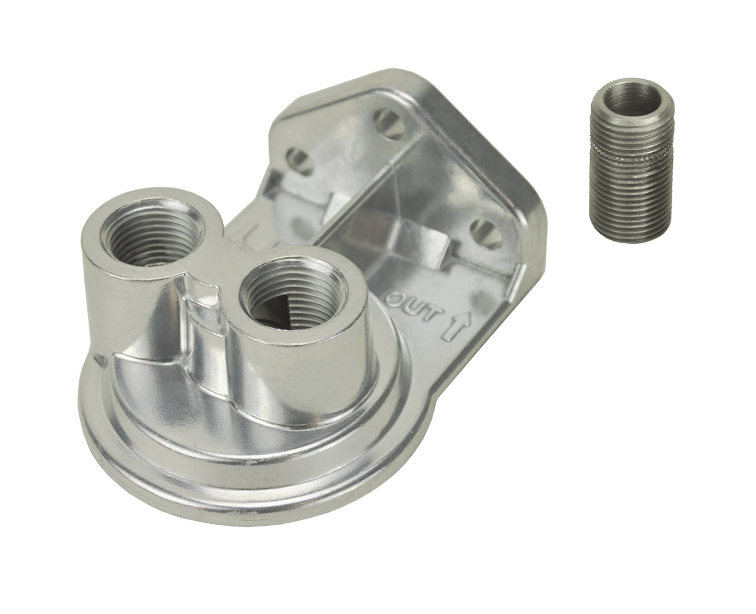 Single Ports Up 1/2in. NPT Filter Mount with 13/16in.-16 Filter Threads