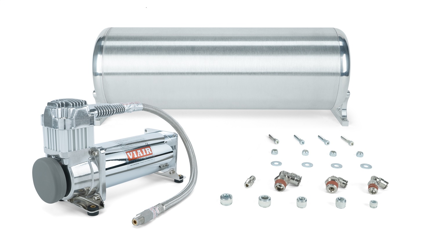 18in. FLO Tank w/Viair 444c Compressor