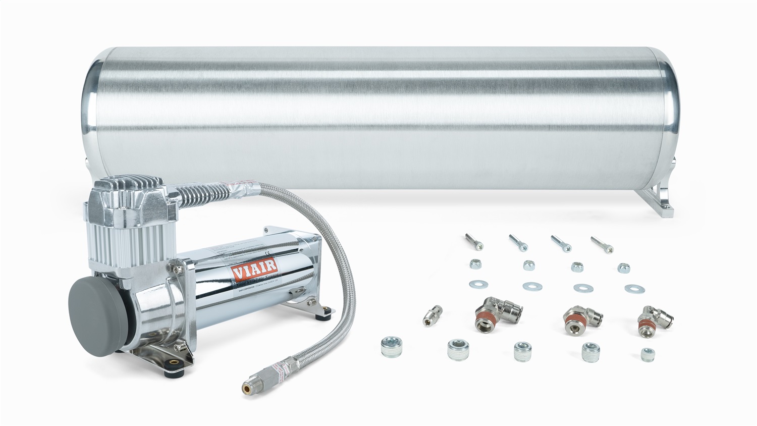 24in. FLO Tank w/Viair 444c Compressor