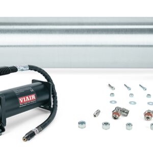 24in. FLO Tank w/Viair 444c black Compressor