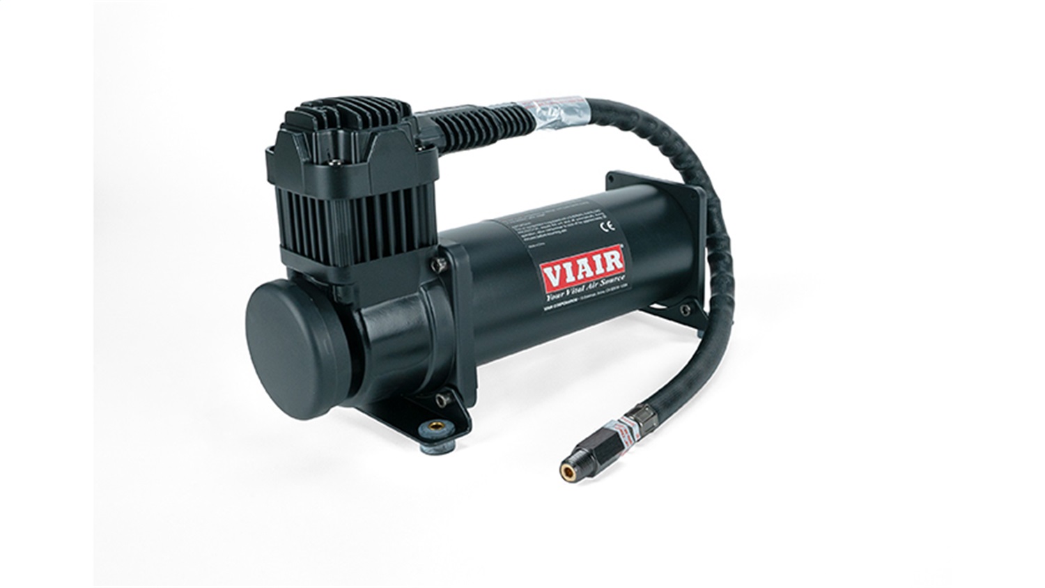 4 Gallon 7-Port Polished Tank w/Viair 444c black compressor - Image 3