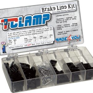 T Clamp Brake Line Kit