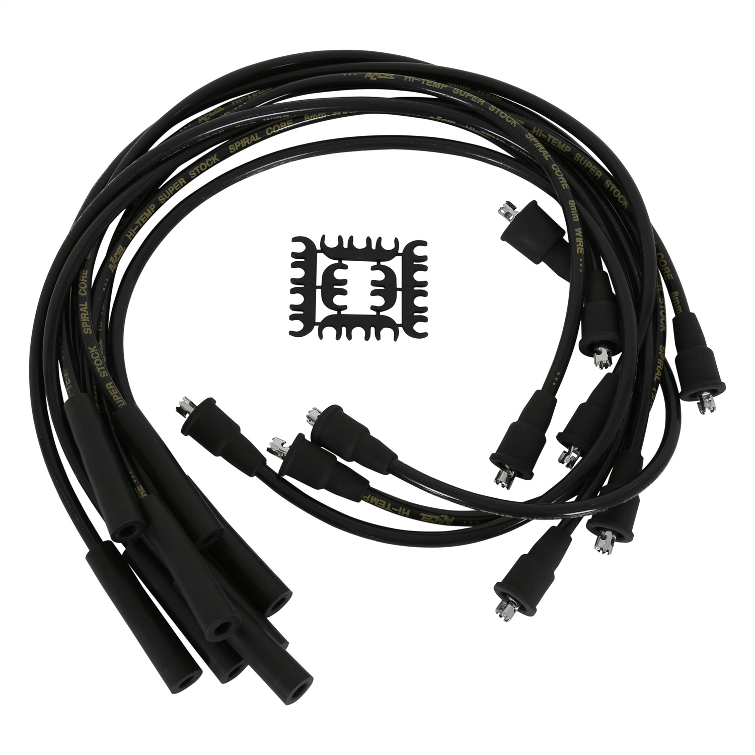 Custom Fit Super Stock Spiral Spark Plug Wire Set