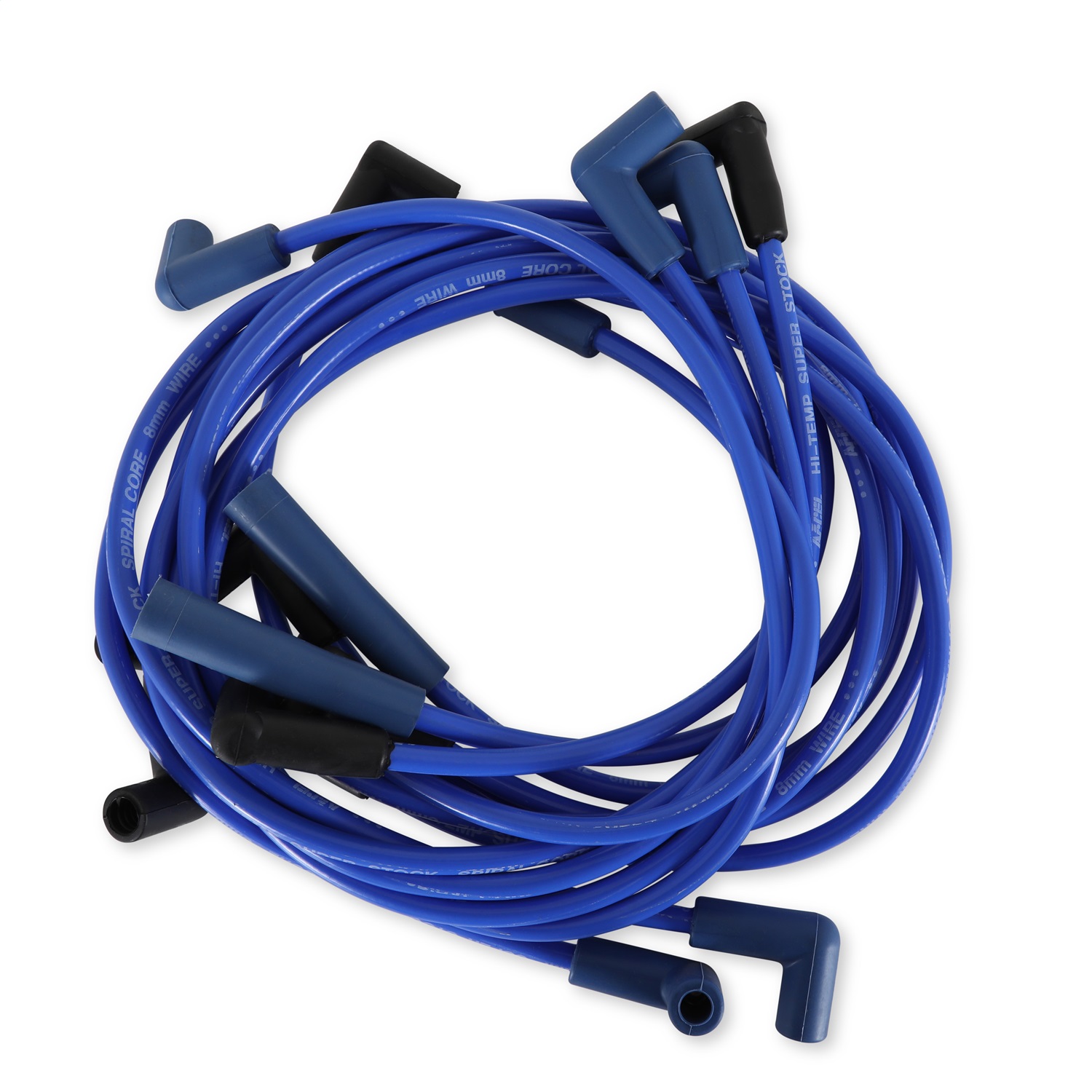Custom Fit Super Stock Spiral Spark Plug Wire Set