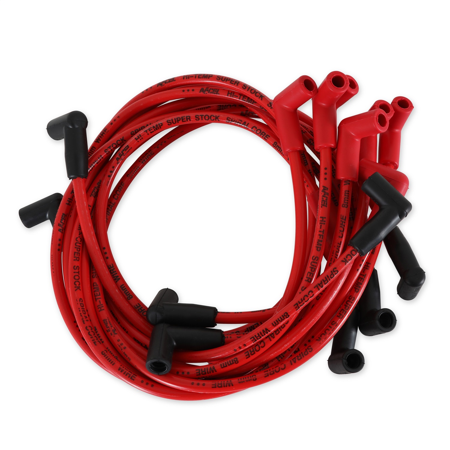 Custom Fit Super Stock Spiral Spark Plug Wire Set