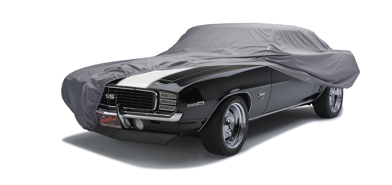 Custom WeatherShield HP Car Cover-Gray