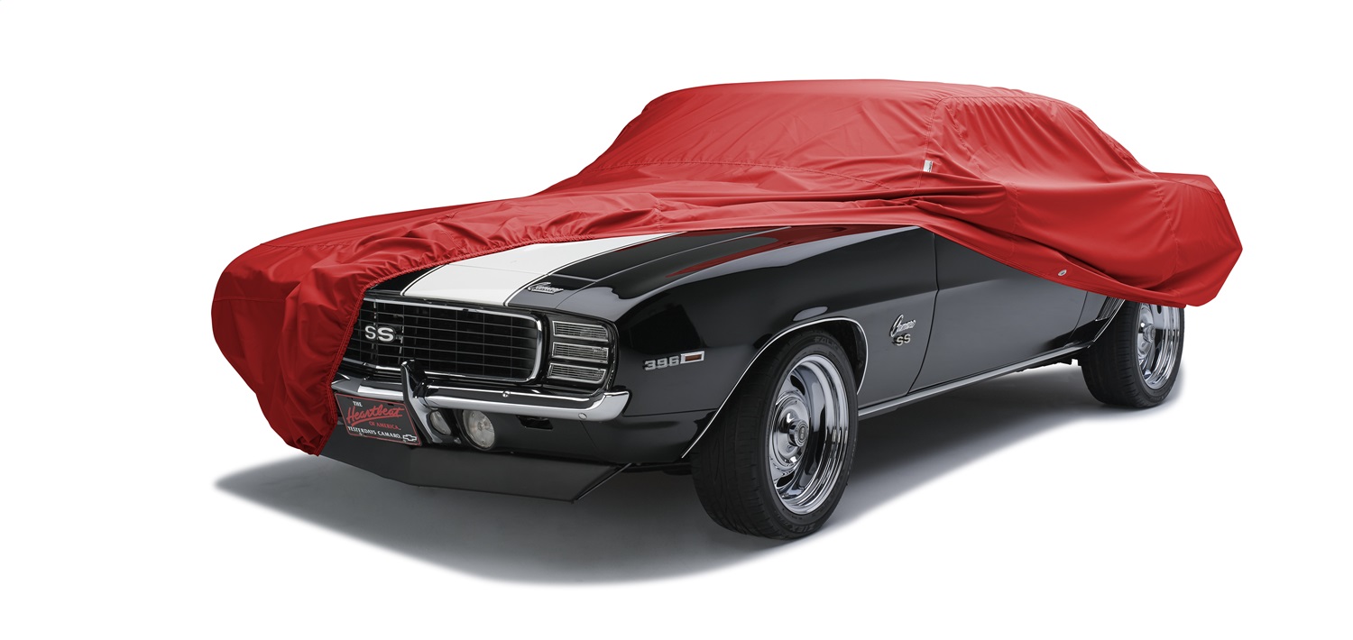 Custom WeatherShield HP Car Cover-Red
