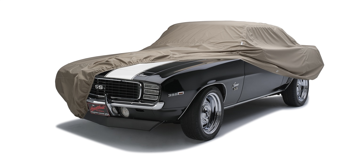 Custom WeatherShield HP Car Cover-Taupe