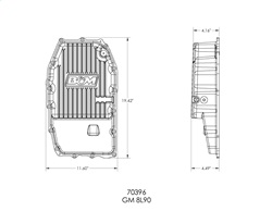 Hi-Tek Transmission Oil Pan