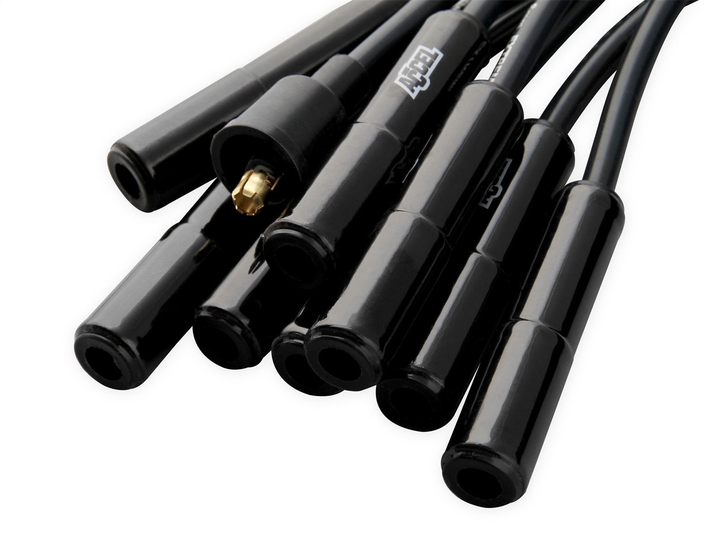 Extreme 9000 Black Ceramic Boot Spark Plug Wire Set - Image 3