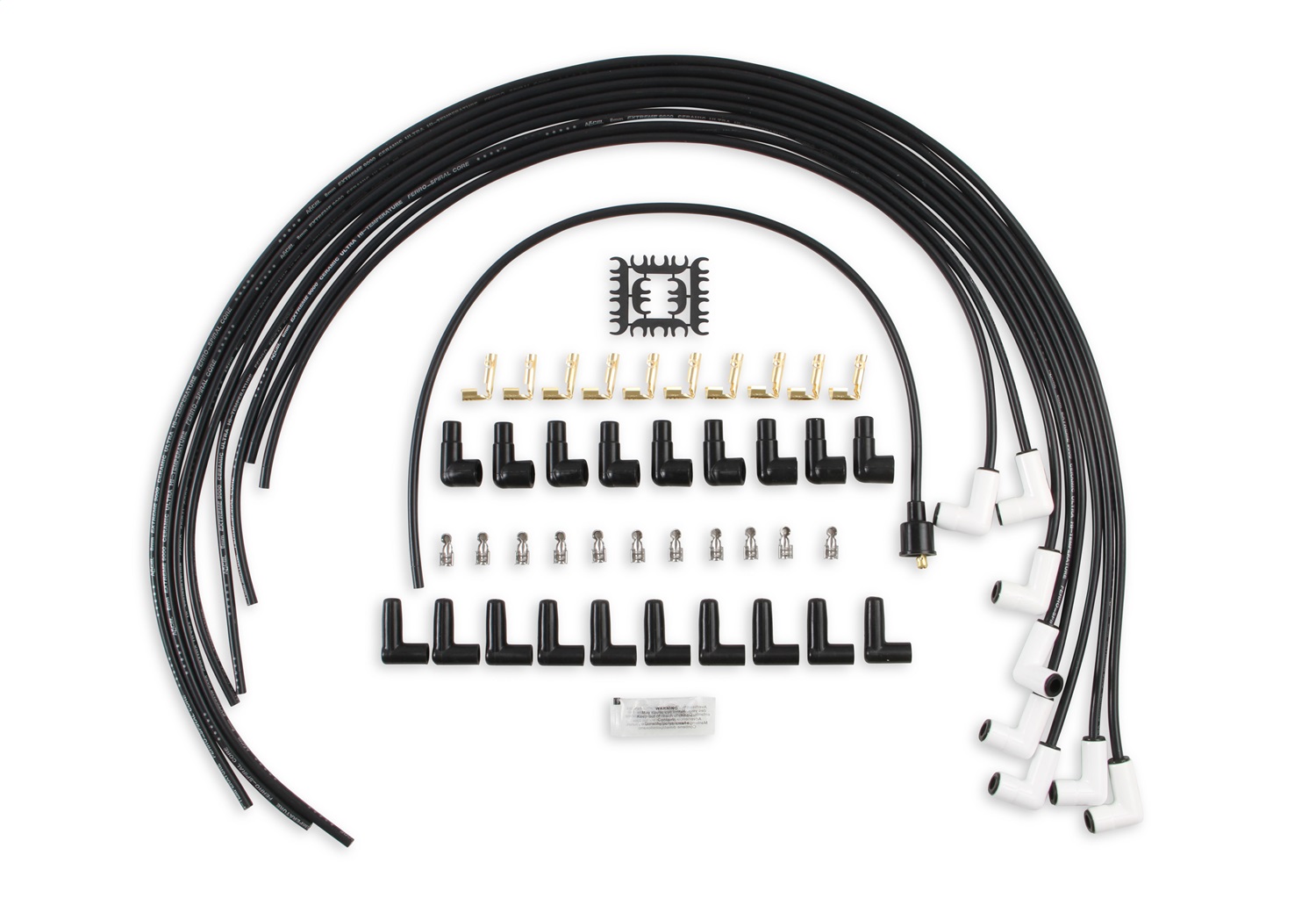 Extreme 9000 Ceramic Boot Spark Plug Wire Set