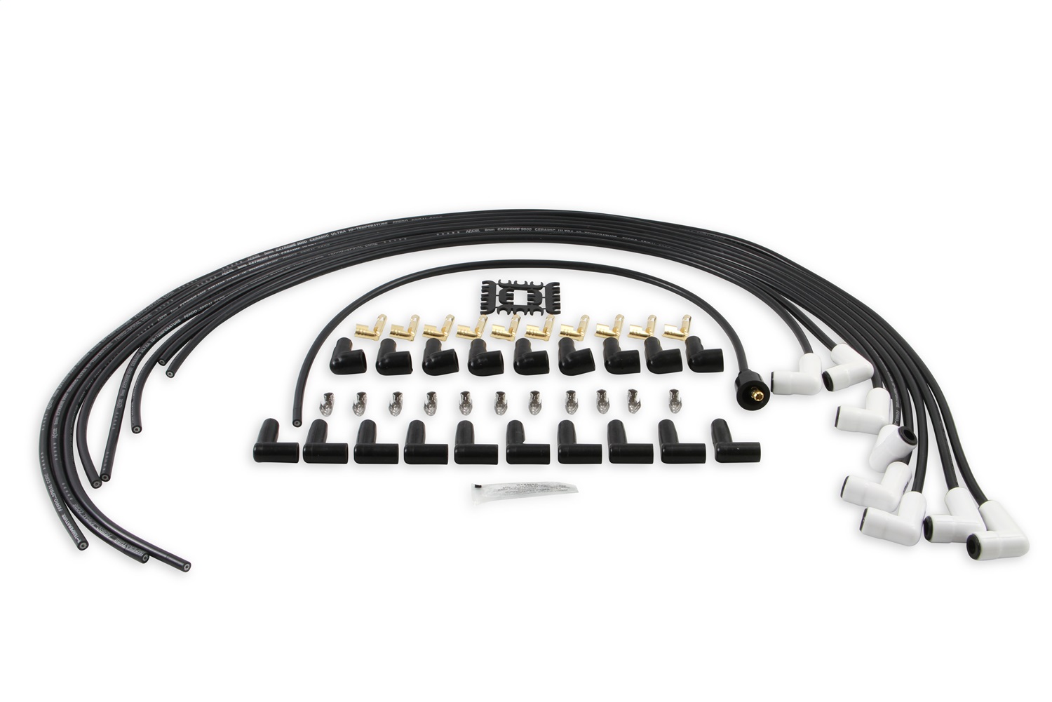 Extreme 9000 Ceramic Boot Spark Plug Wire Set - Image 3