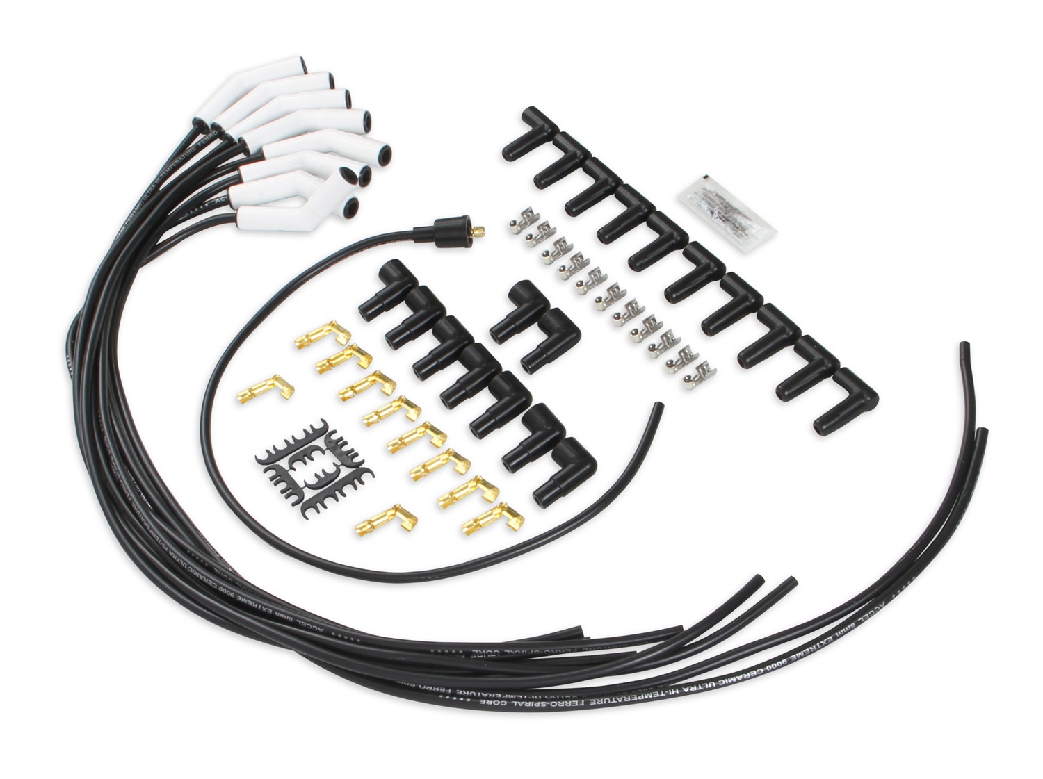 Extreme 9000 Ceramic Boot Spark Plug Wire Set - Image 3