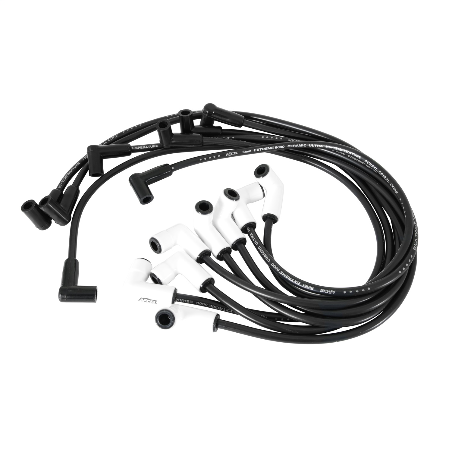 Extreme 9000 Ceramic Boot Spark Plug Wire Set