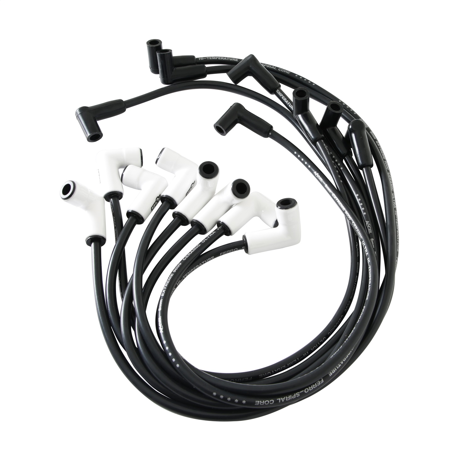Extreme 9000 Ceramic Boot Spark Plug Wire Set - Image 2