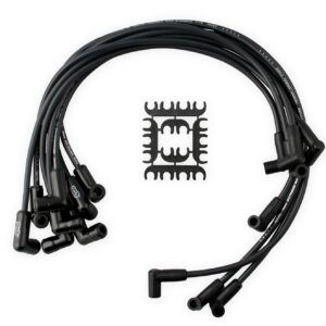 Extreme 9000 Black Ceramic Boot Spark Plug Wire Set