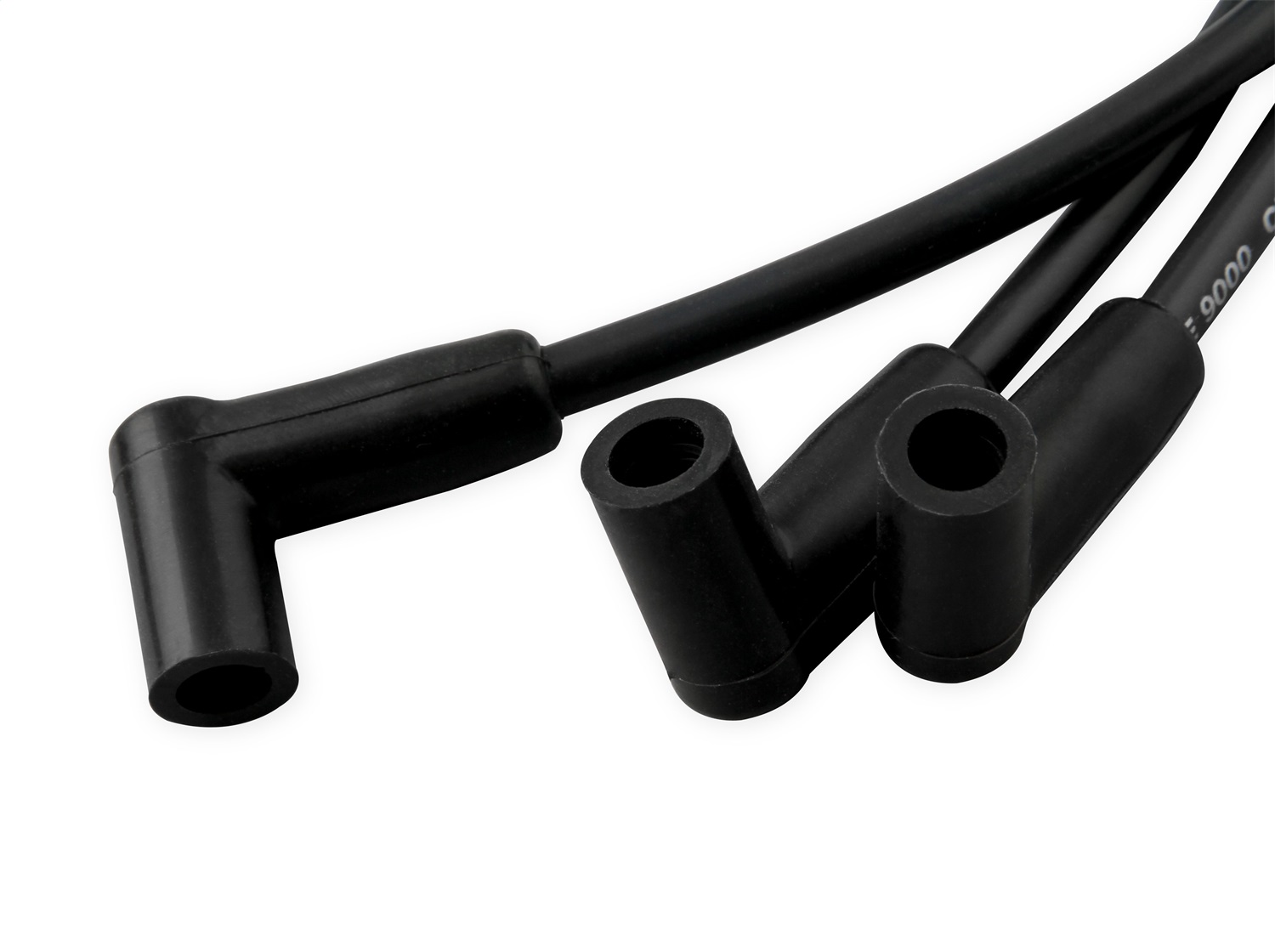 Extreme 9000 Black Ceramic Boot Spark Plug Wire Set - Image 2
