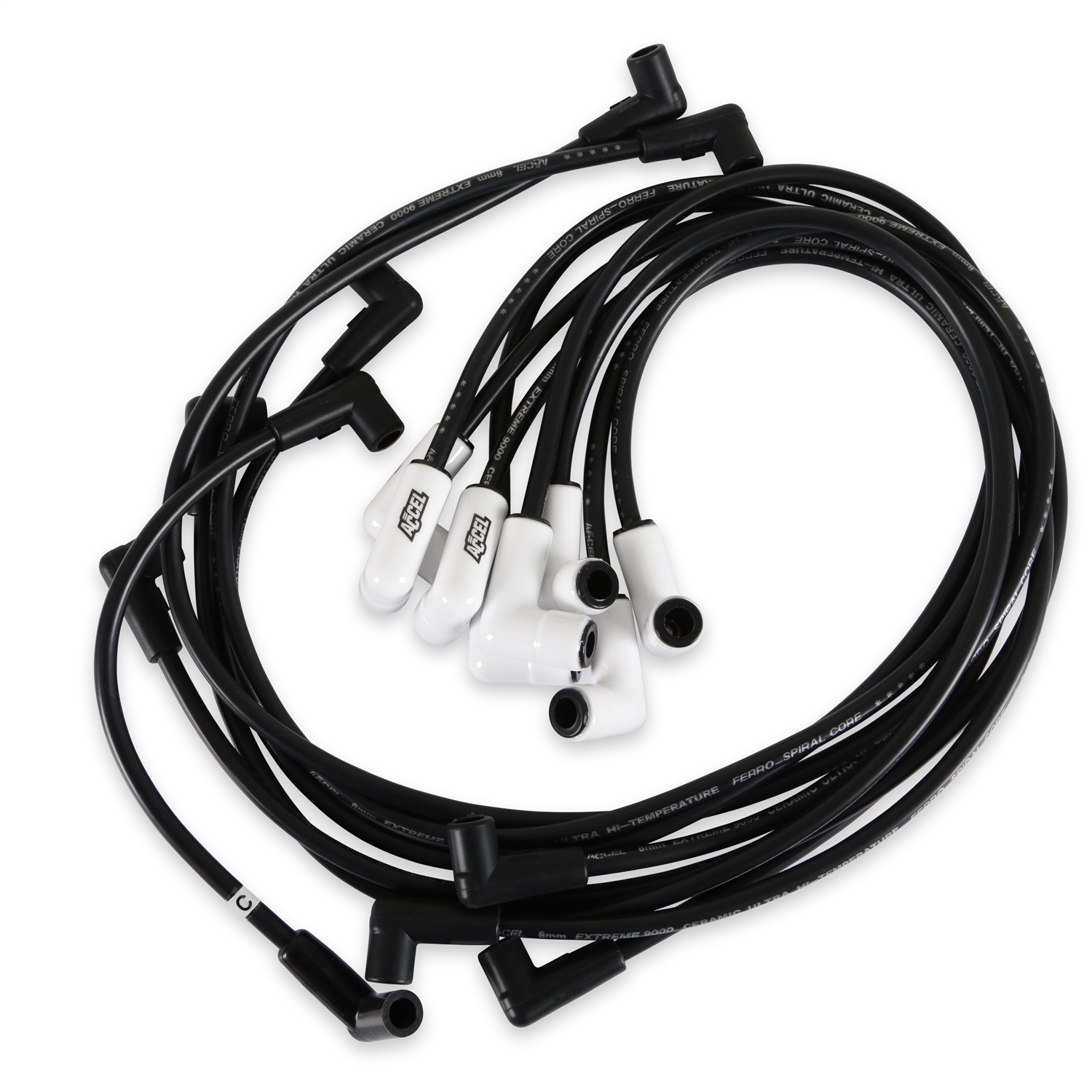 Extreme 9000 Ceramic Boot Spark Plug Wire Set